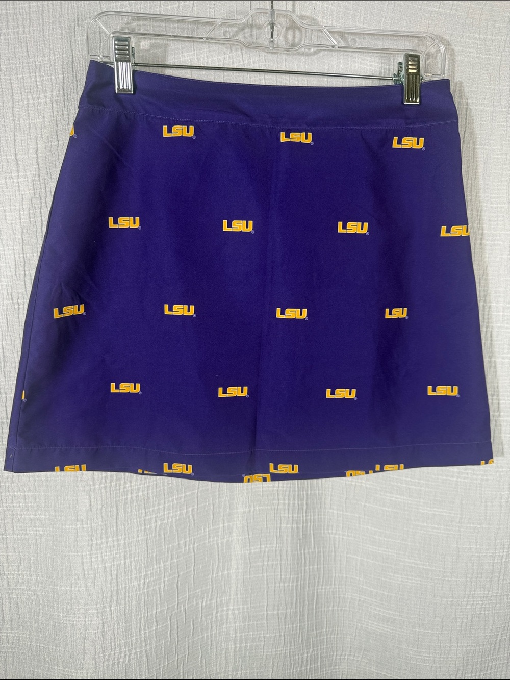 LSU Tigers Skirt NWT‎ size 4 logo